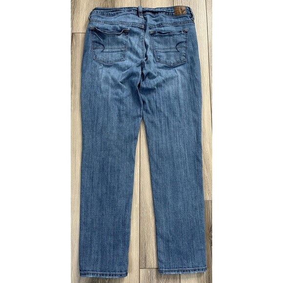 American Eagle Outfitters Boys Jean Stretch Button Fly Women’s Size 4 Regular - Picture 5 of 10